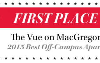 University of Houston Students Vote Vue on MacGregor Best Off-Campus Apartment